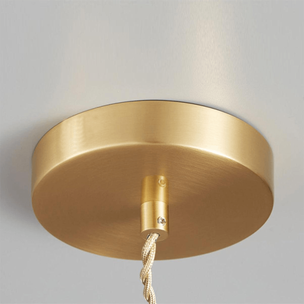 Vintage Style Glass Pendant Light for Dining Room