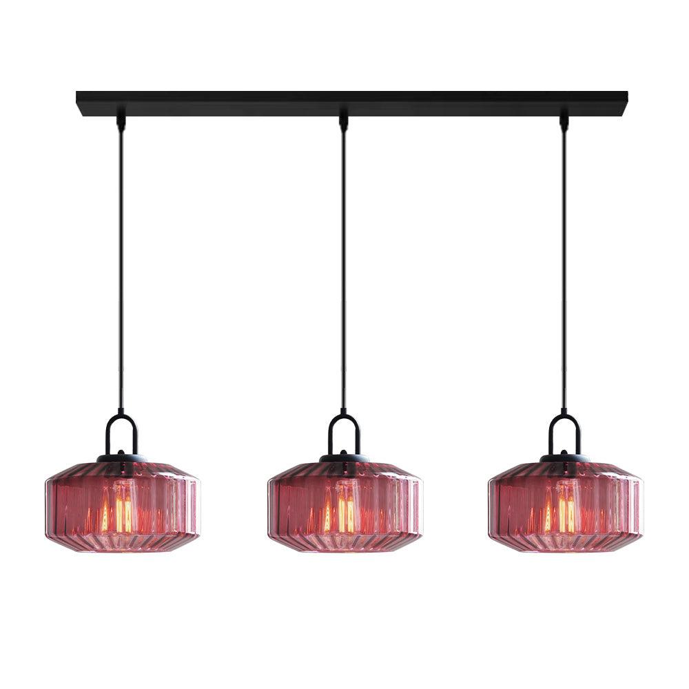 Modern Dining Stained Glass Pendant Light Fixture