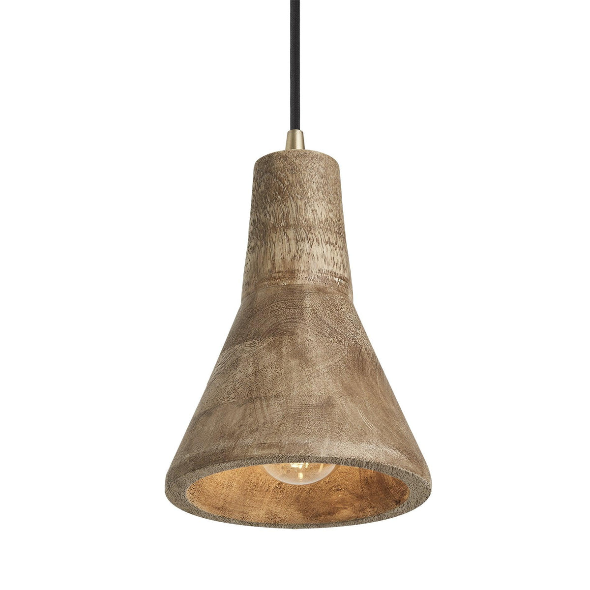 Rustic Wood Design pendant light for Bedroom