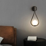 Teardrop Minimalist Modern Wall Lights