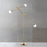 Multi-Arm Gold Modern Minimalist Floor Lamp