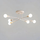 Nordic Black Design Multi Head Ceiling Light