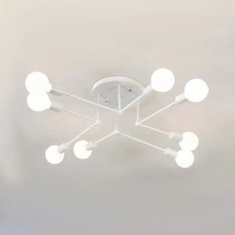 Radiating Multi-Head Modern Ceiling Light