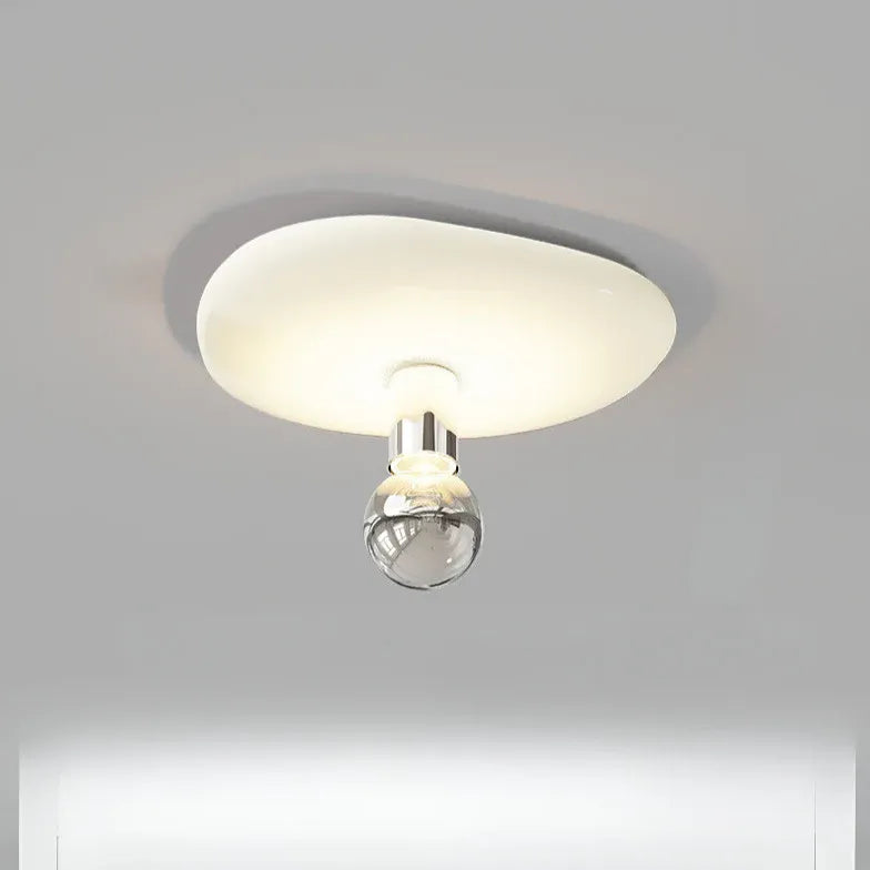 Red Irregular Round Design Recessed Ceiling Light