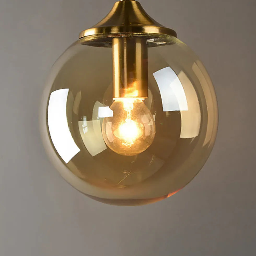 Globe Glass Plug in Wall Lights