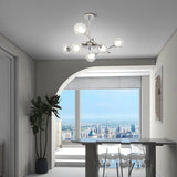 Polished Spherical Glass for Living Room Chandelier