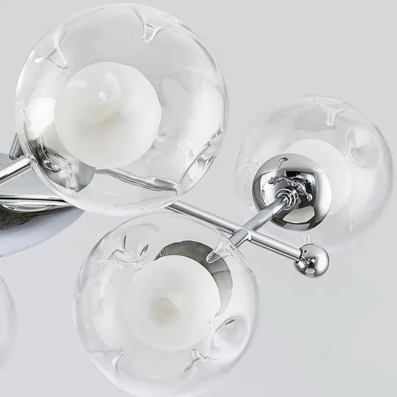 Polished Spherical Glass for Living Room Chandelier