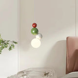 Multi-Sphere Glossy Artistic Modern Pendant Light