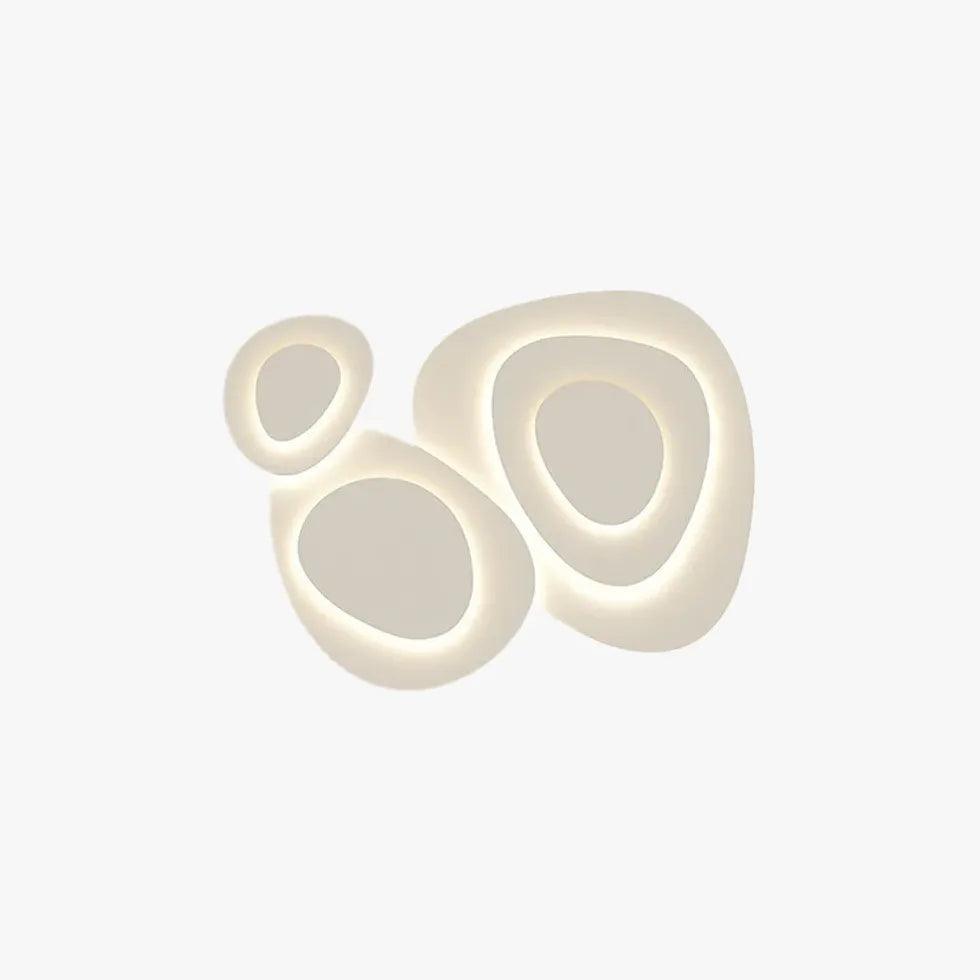 Cream Style Pebble Modern Ceiling Light
