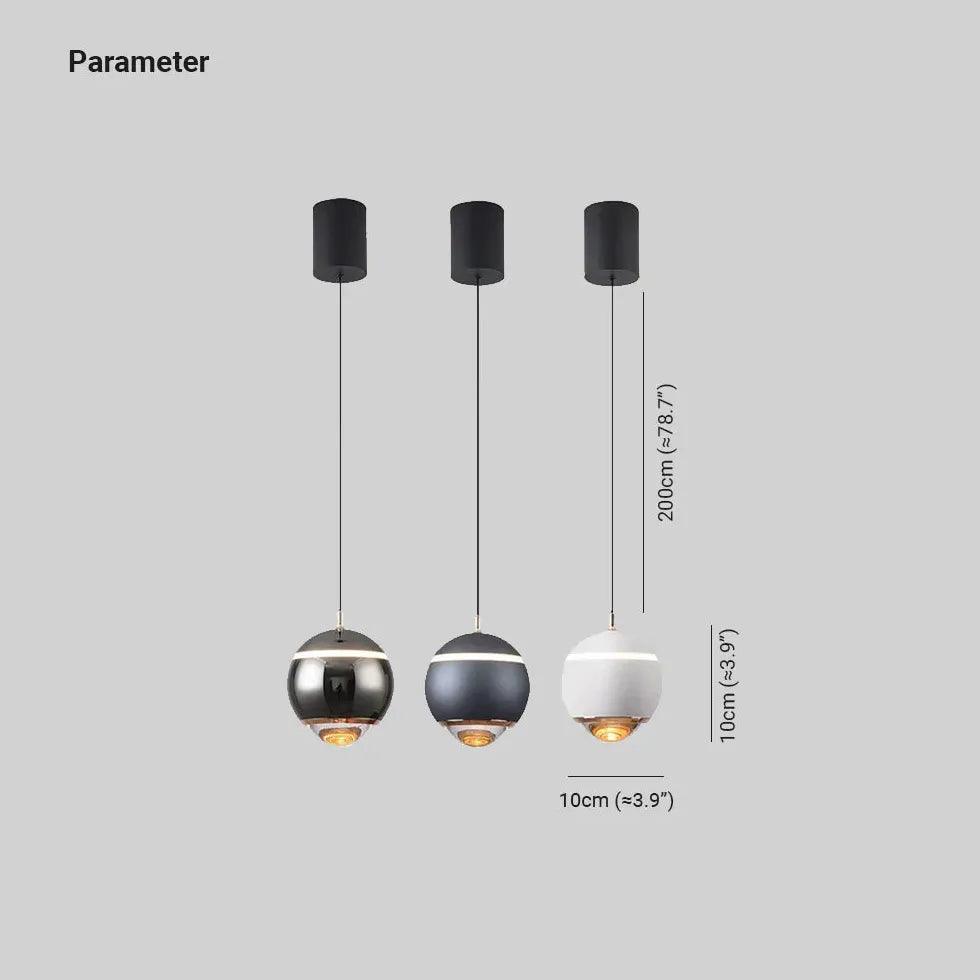 Adjustable Minimalist Pendant Light For Bedroom