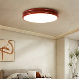 Round Cake Modern Bedroom Flush Ceiling Lights