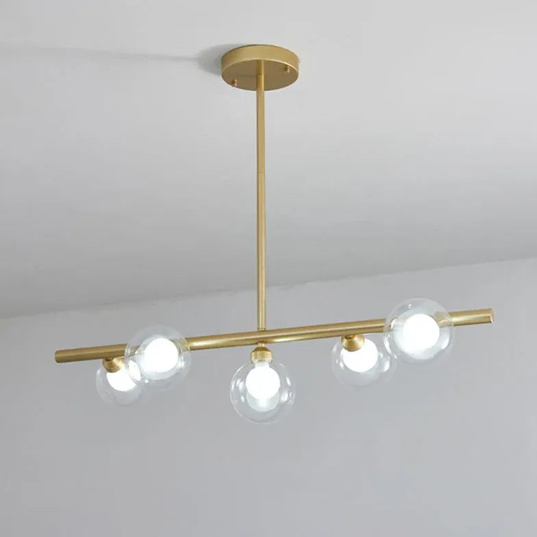 Long Strip Bubble Modern Kitchen Pendant Light