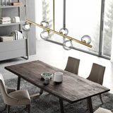 Long Strip Bubble Modern Kitchen Pendant Light