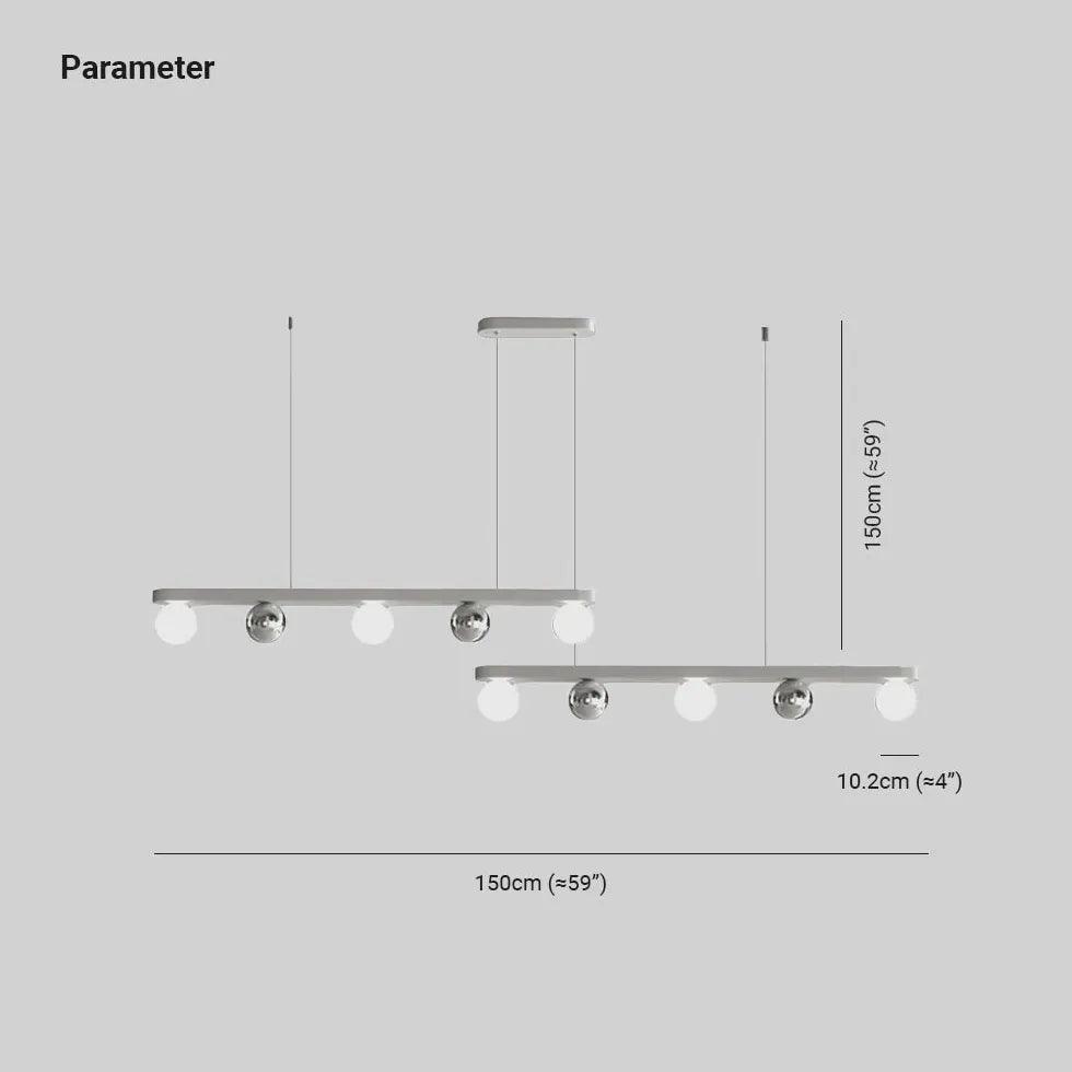 Minimalist Stainless Steel Nordic Light Pendant