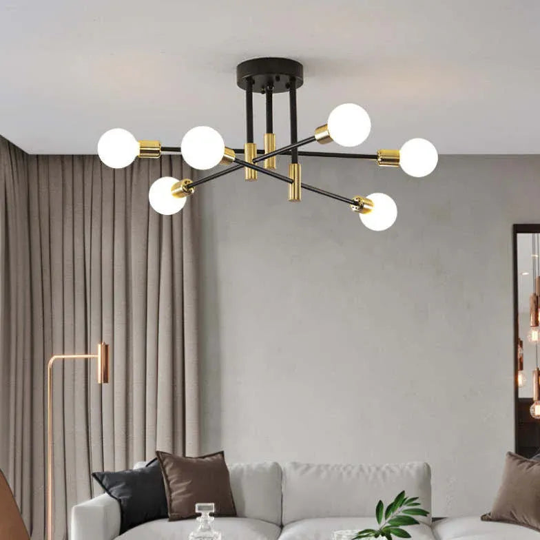 Spherical for Living Room Flush Ceiling Lights