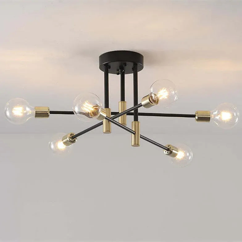 Spherical for Living Room Flush Ceiling Lights