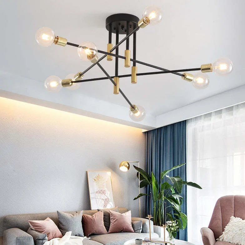 Spherical for Living Room Flush Ceiling Lights