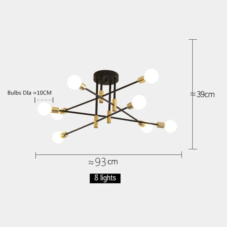 Spherical for Living Room Flush Ceiling Lights