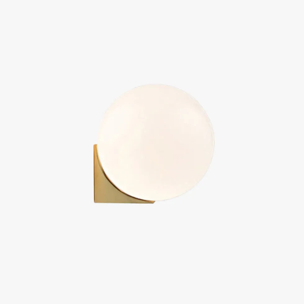 Globe Glass Flush Modern Wall Lights