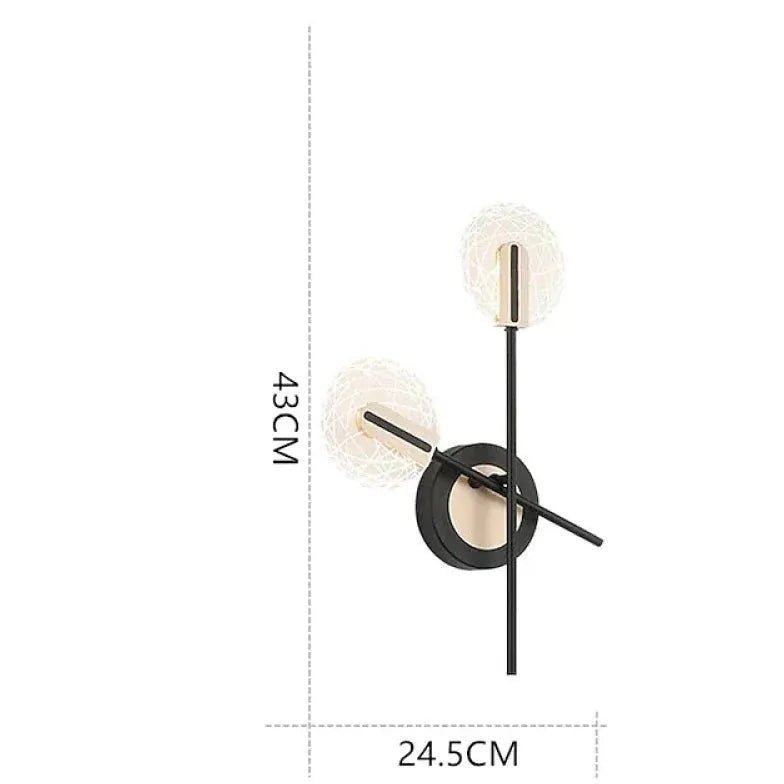 Rotating Round Led Modern Wall Lights