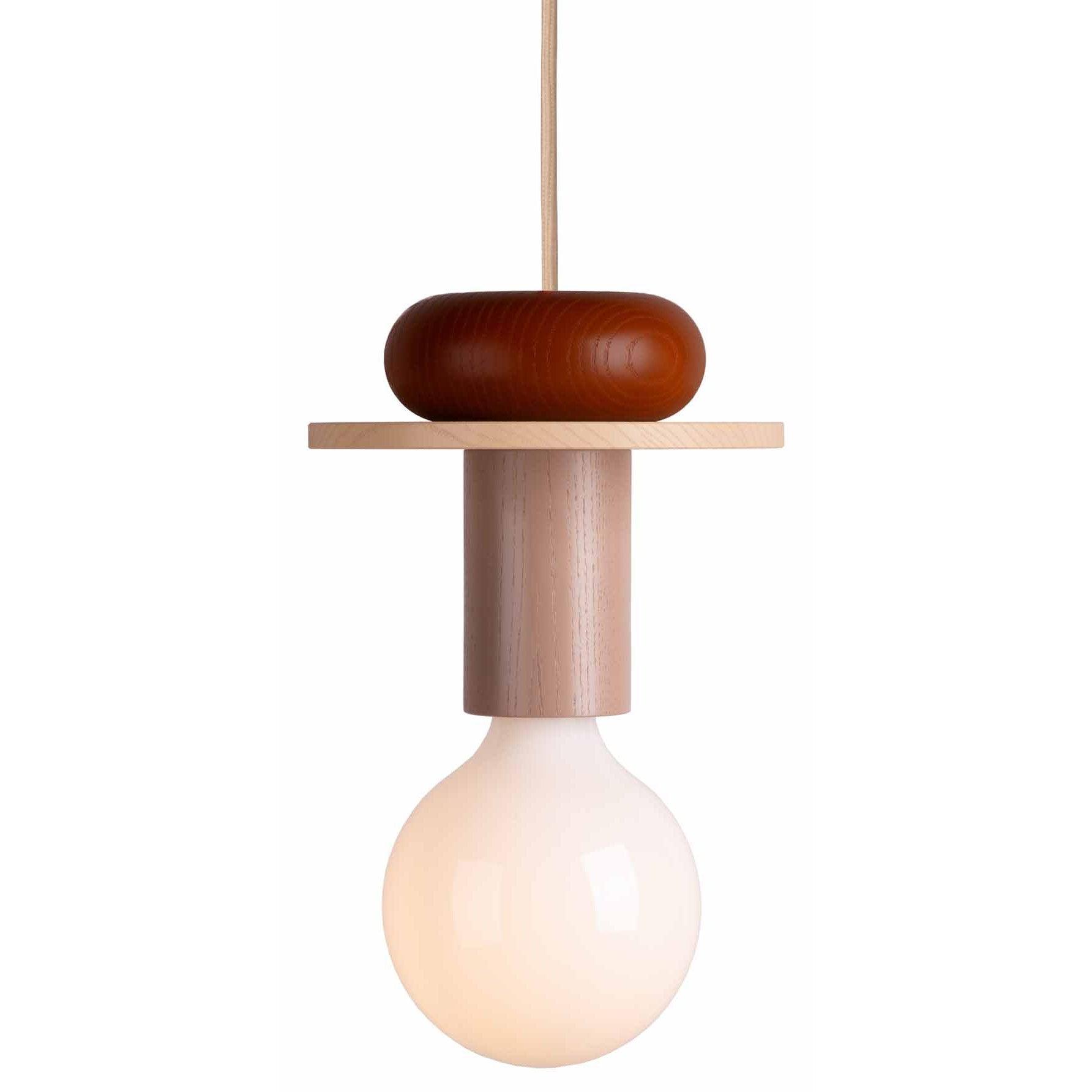 Modern Wood Pendant Light for Kids Room