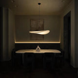 Silk Oval Minimalist Modern Pendant Light