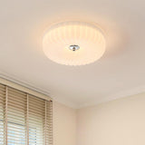 Cream  Eye Care White Round Ceiling Light
