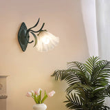 Vintage Lily of the Valley Wall Lamp