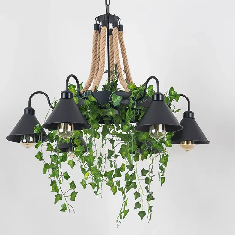 Industrial Tree Leaves Kitchen Vintage Pendant Light