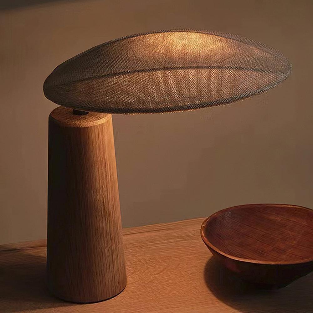 Wabi Sabi Wood for Bed Table Lamps