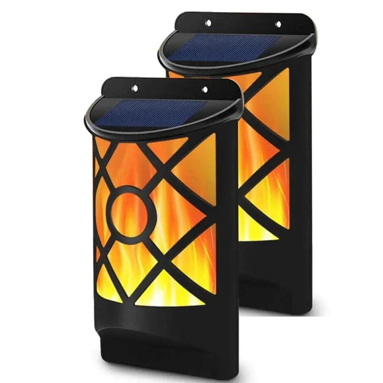 Rechargeable LED Outdoor Solar Powered Wall Light