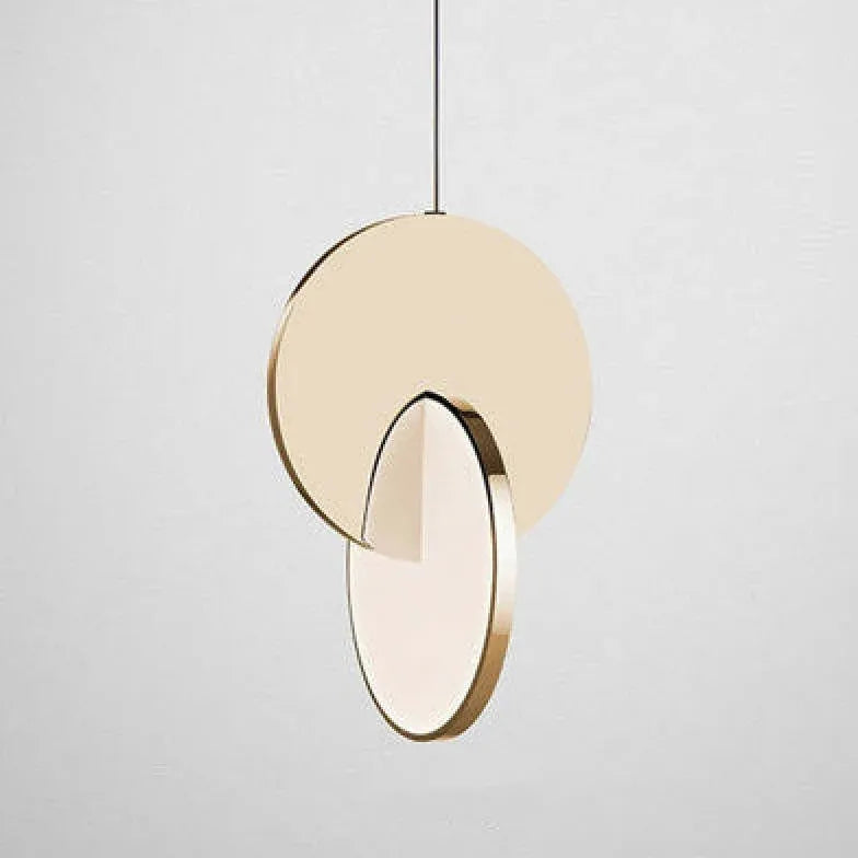 Round Geometric Modern Pendant Light