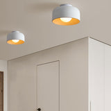 Wabi Sabi Woodgrain Metal Entryway Ceiling Light