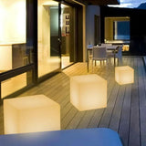 Outdoor LED Floor Lamp 3D Square