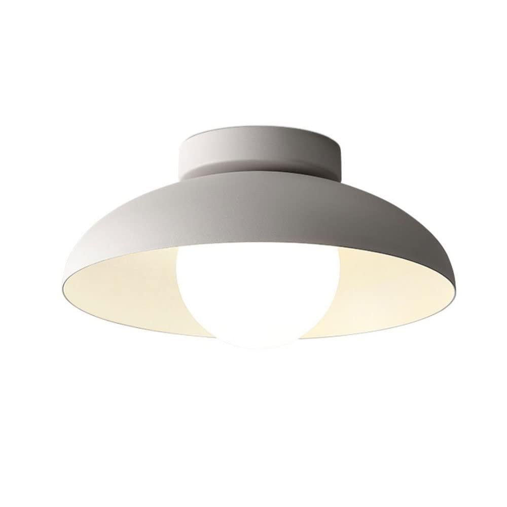 Wabi Sabi Corridor White Dome Ceiling Light