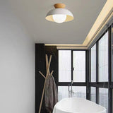 Nordic Eye-Caring Flush Mount Ceiling Light for Bedroom