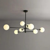 Pendant Glass Lighting with Luxurious Copper Sphere