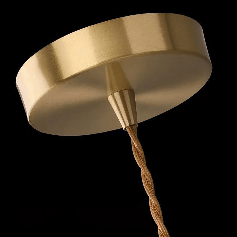Artistic Glass Pendant Lights UFO Shape Dining Room