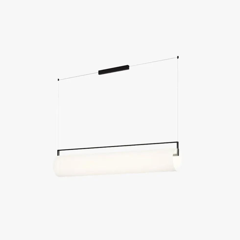 Modern White Linear LED Pendant Light