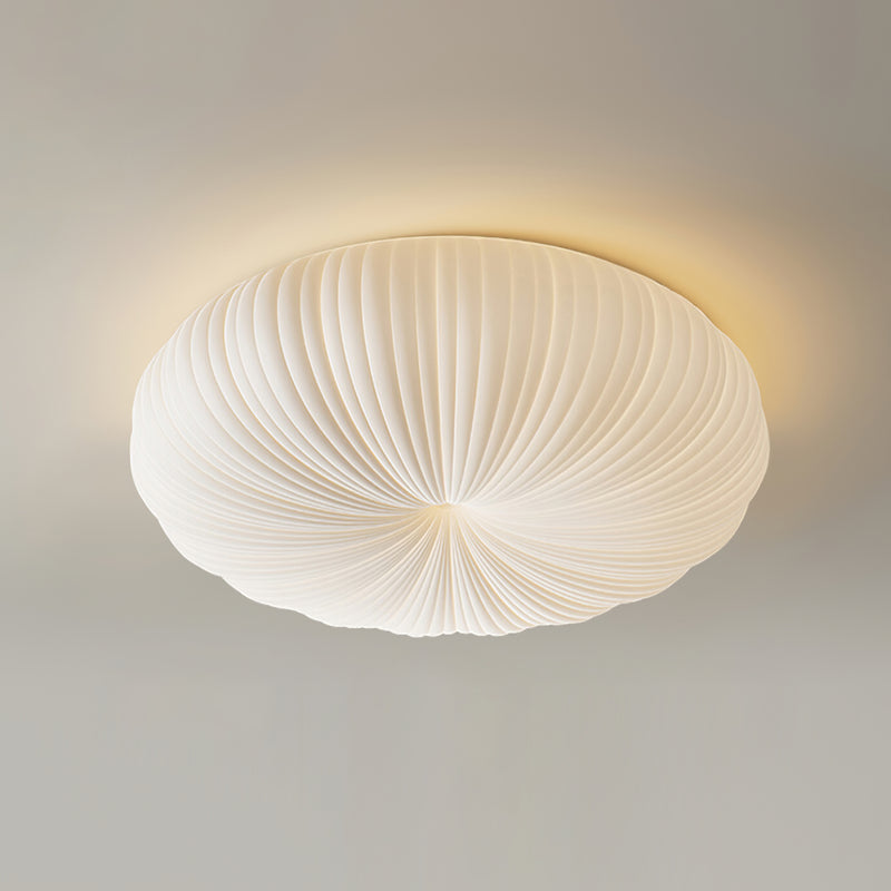 White Shell Round LED Recessed Ceiling Light