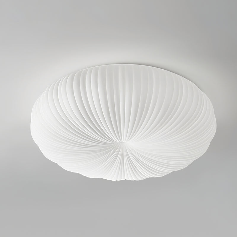 White Shell Round LED Recessed Ceiling Light