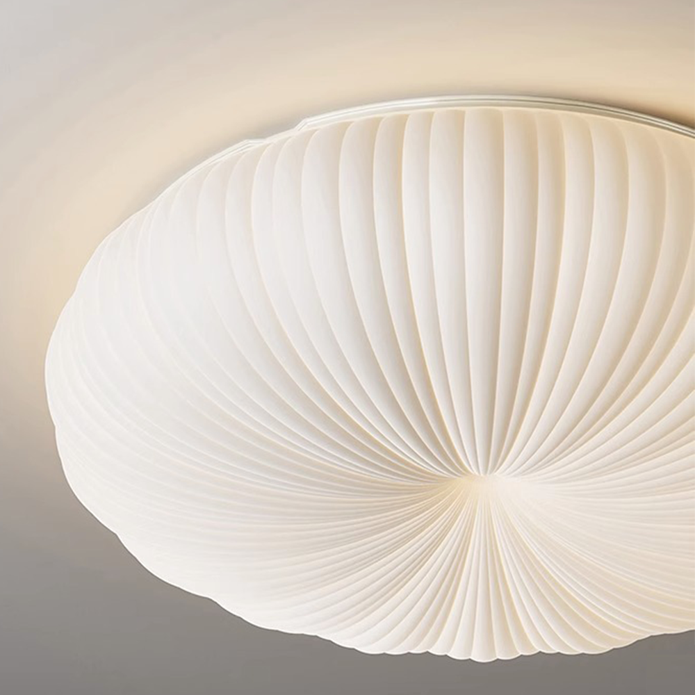 White Shell Round LED Recessed Ceiling Light