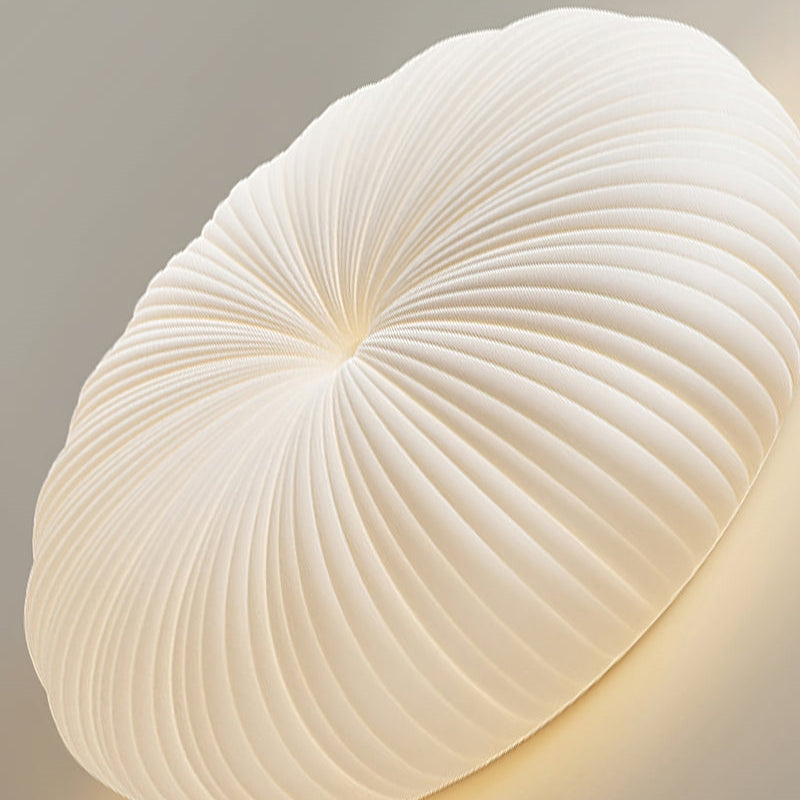 White Shell Round LED Recessed Ceiling Light