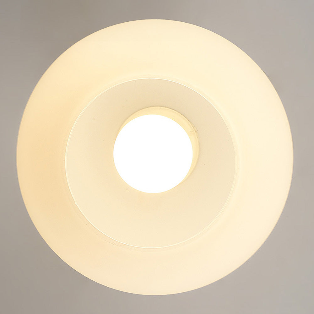 White Spherical Corridor Ceiling Light