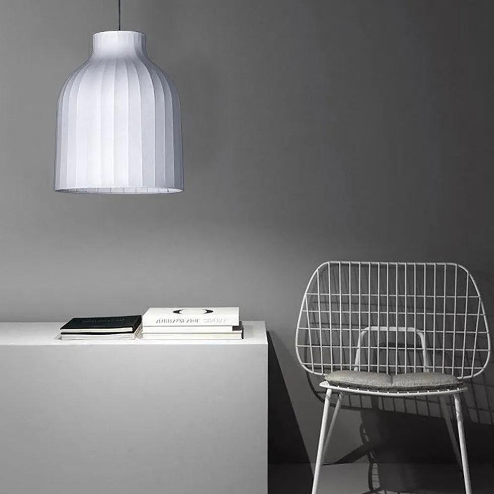 Japanese Silk Dining Room Cluster Pendant Lights