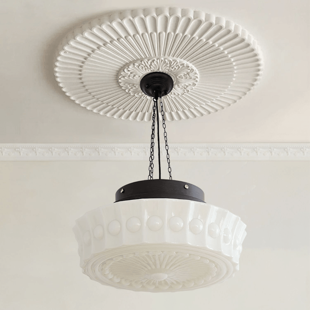 Vintage Style Lighting Pendants Glass Bedroom
