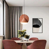 Light Grey Pendant Light In Modern Resin Sphere